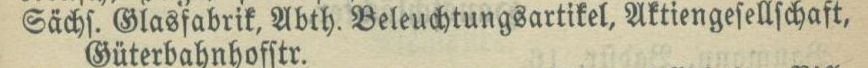 Adressbucheintrag 1896