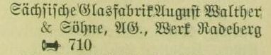 Adressbucheintrag 1937