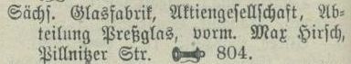 Adressbucheintrag 1903