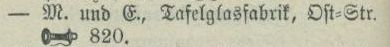 Adressbucheintrag 1903