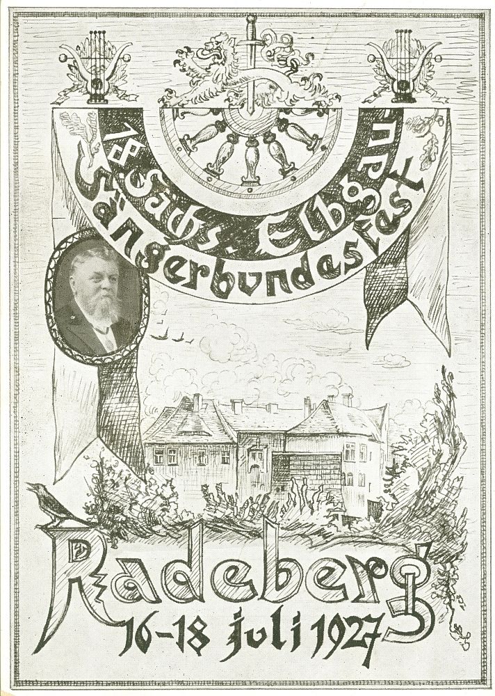 18. S&auml;chsisches Elbgau-S&auml;ngerbundfest  Radeberg