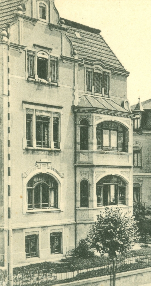 Badstra&szlig;e 14 (1905 Badstra&szlig;e 14, 1933-45 Adolf Hitler-Stra&szlig;e 14)  Radeberg