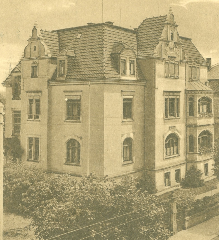 Badstra&szlig;e 14 (1905 Badstra&szlig;e 14, 1933-45 Adolf Hitler-Stra&szlig;e 14)  Radeberg