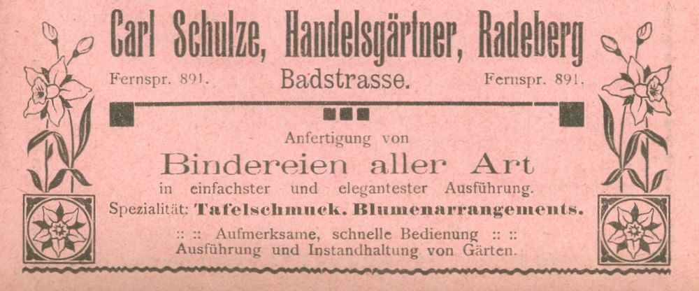 Badstra&szlig;e 22 (vor 1905 Badstra&szlig;e 15, 1905 - 1933 Badstra&szlig;e 22, 1933 - 1945 Adolf Hitler-Stra&szlig;e 22  Radeberg
