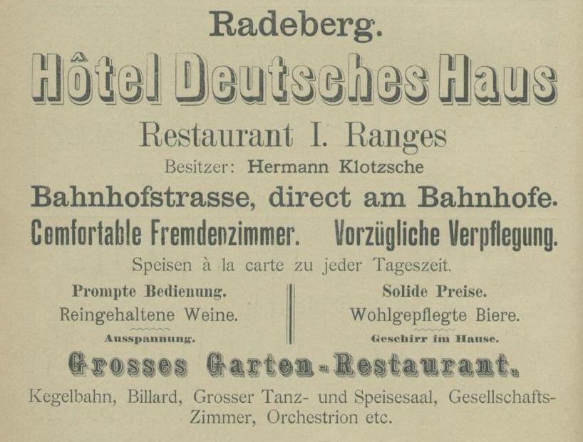 Bahnhofstra&szlig;e 17  Radeberg