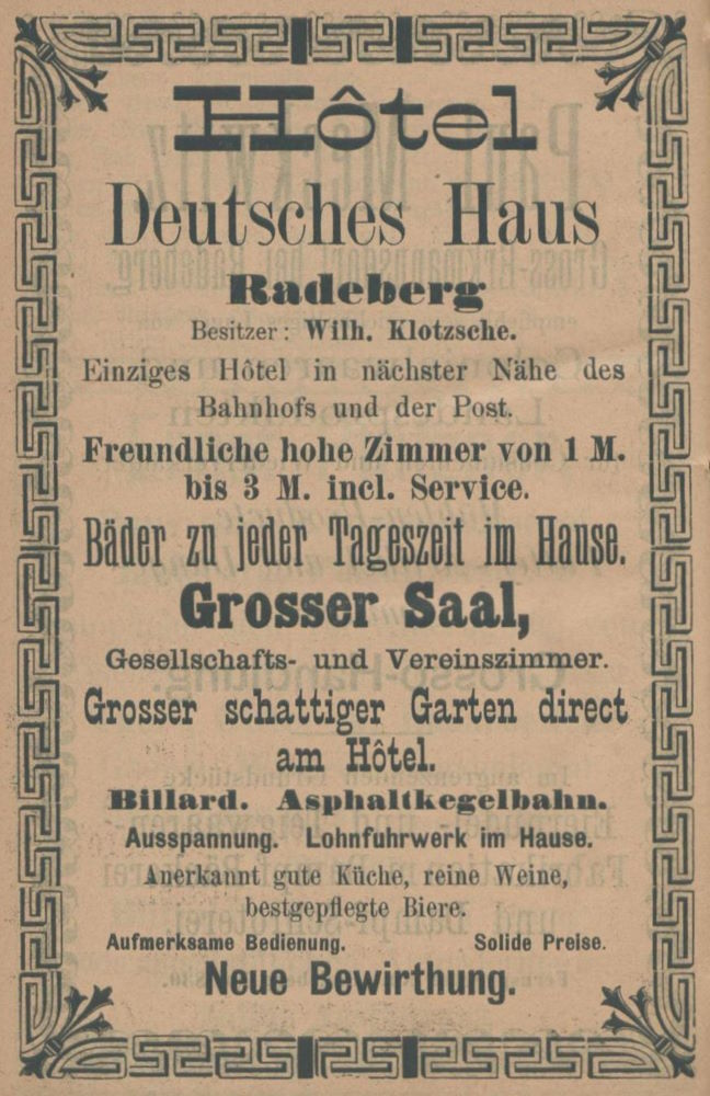 Bahnhofstra&szlig;e 17  Radeberg