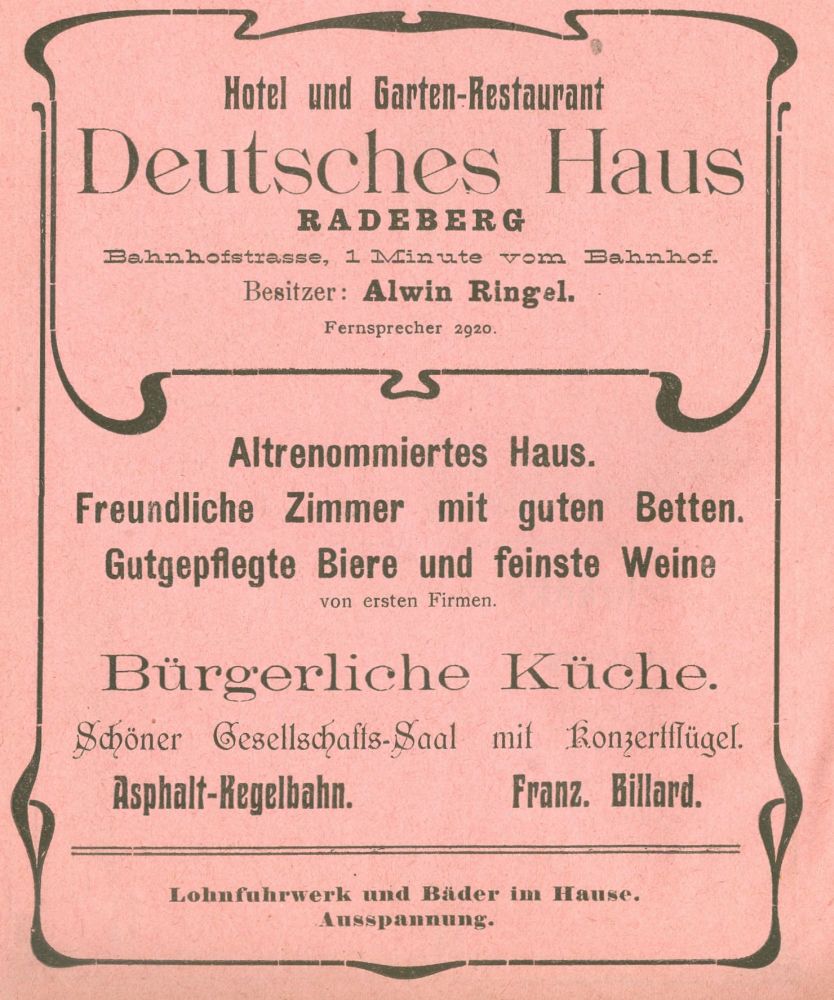 Bahnhofstra&szlig;e 17  Radeberg