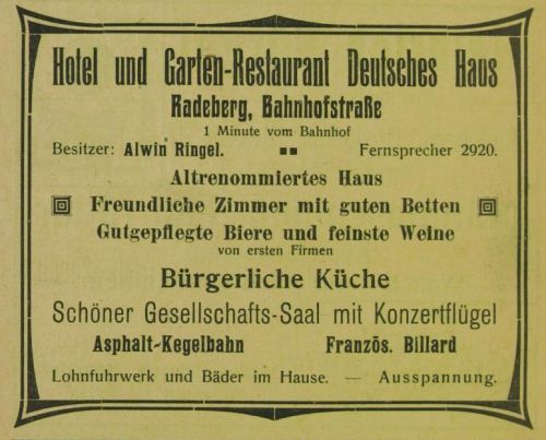 Bahnhofstra&szlig;e 17  Radeberg