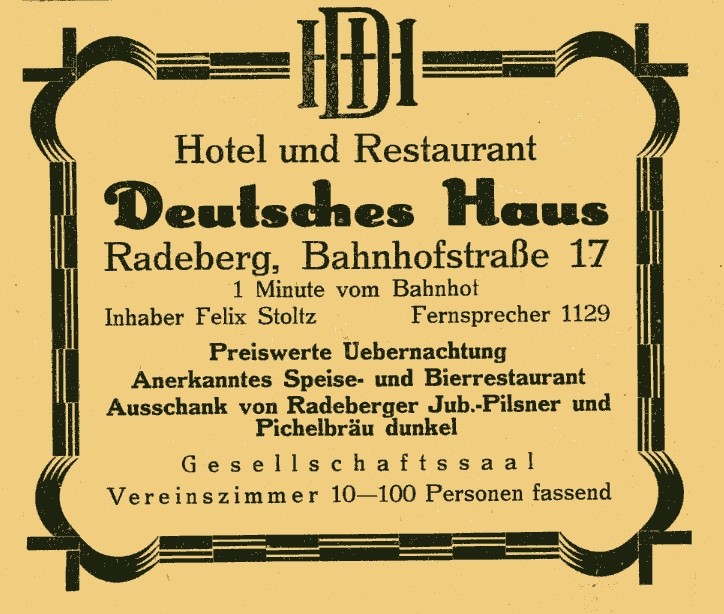 Bahnhofstra&szlig;e 17  Radeberg