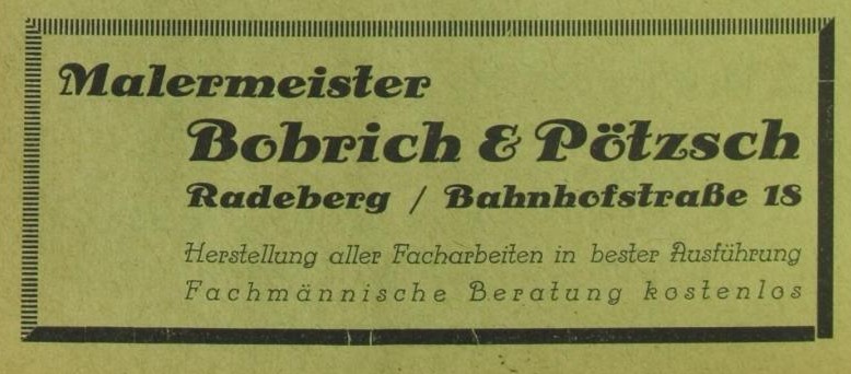 Bahnhofstra&szlig;e 18  Radeberg