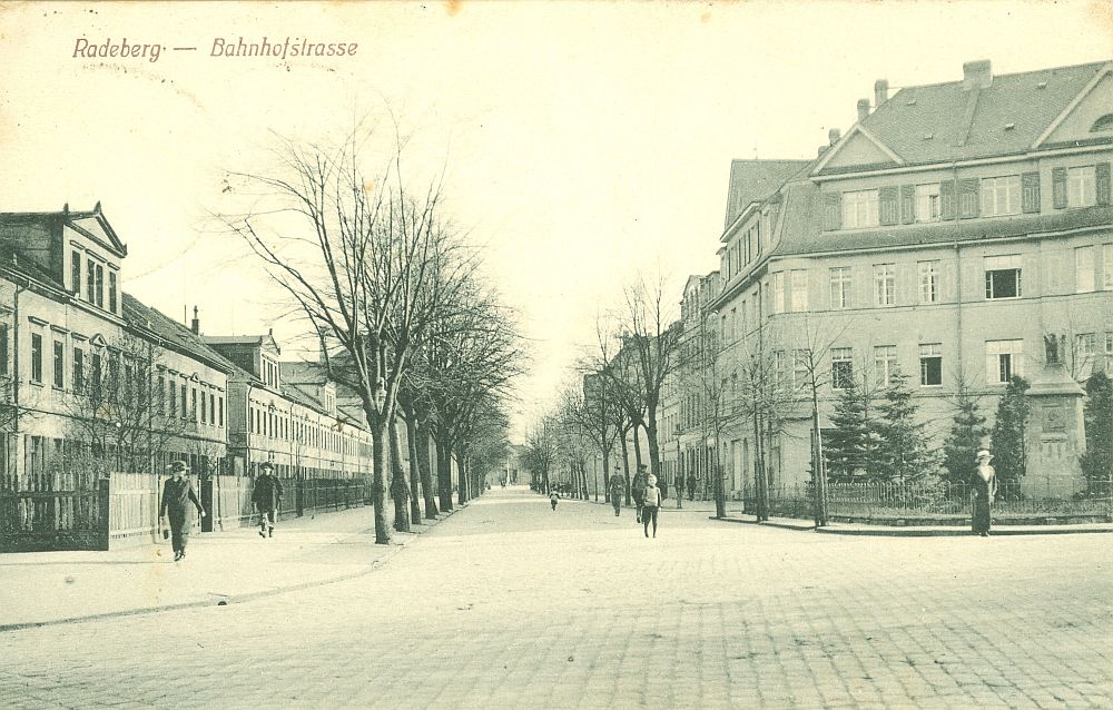 Bahnhofstra&szlig;e H&ouml;he Hausnummer 2  Radeberg