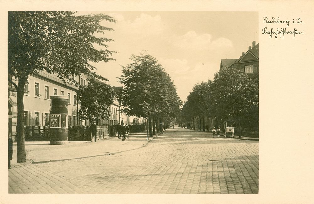Bahnhofstra&szlig;e H&ouml;he Hausnummer 2  Radeberg