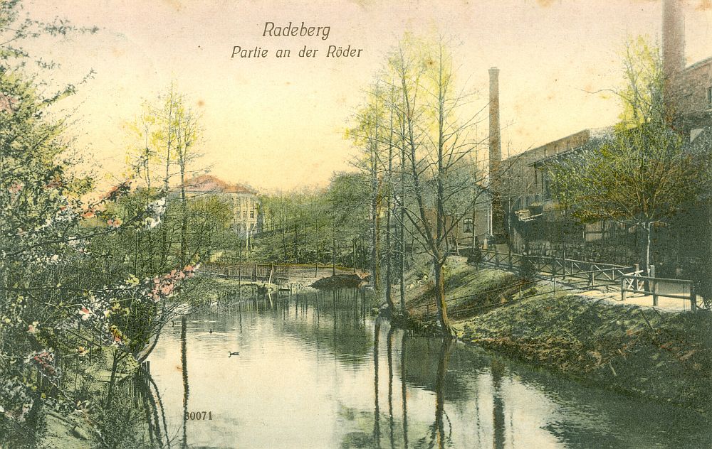 Dresdener Stra&szlig;e 1 (vor 1910 Dresdener Stra&szlig;e 20, 1910 - 1927 Dresdener Stra&szlig;e 45)  Radeberg