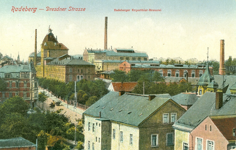 Dresdener Stra&szlig;e 2 (vor 1910 Dresdener Stra&szlig;e 22, 1910 - 1927 Dresdener Stra&szlig;e 42)  Radeberg