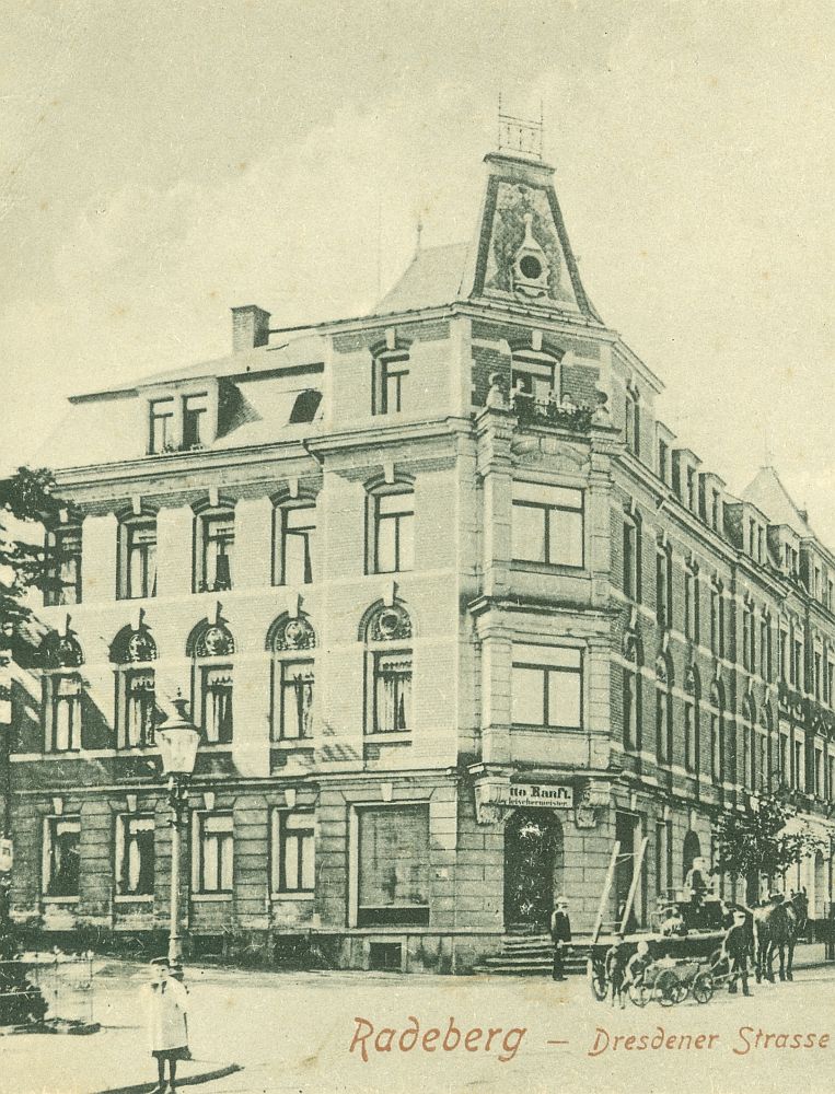 Dresdener Straße 3 (vor 1910 Dresdener Straße 21, 1910 - 1927 Dresdener Straße 47) Radeberg Dresdener Straße 3 (vor 1910 Dresdener Straße 21, 1910 - 1927 Dresdener Straße 47) Radeberg