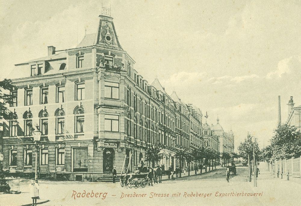Dresdener Stra&szlig;e 3 (vor 1910 Dresdener Stra&szlig;e 21, 1910 - 1927 Dresdener Stra&szlig;e 47)  Radeberg