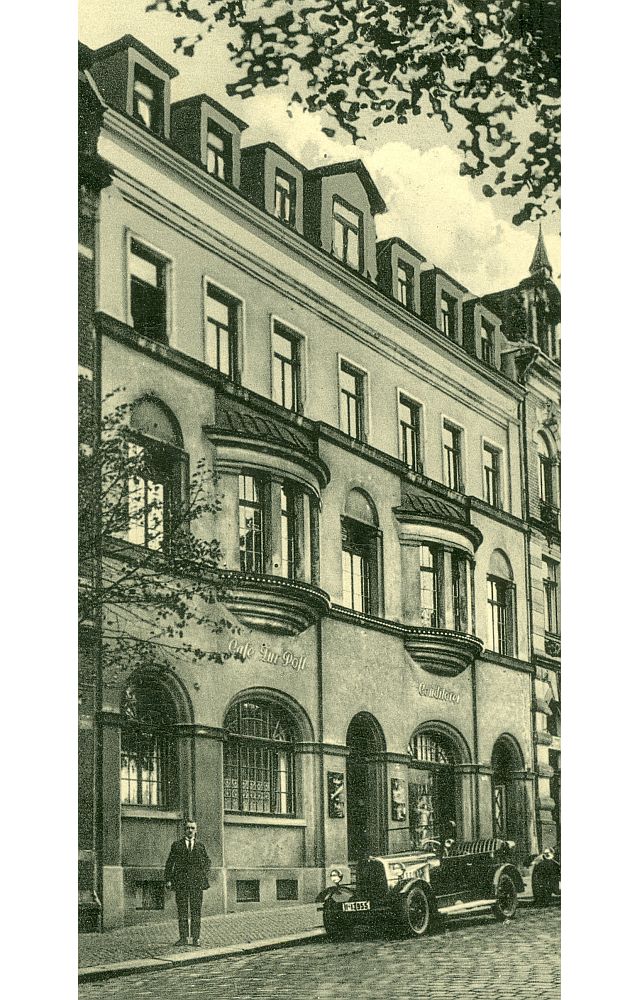 Dresdener Stra&szlig;e 15 (bis 1905 Dresdener Stra&szlig;e 21f, 1910 - 1927 Dresdener Stra&szlig;e 59)  Radeberg