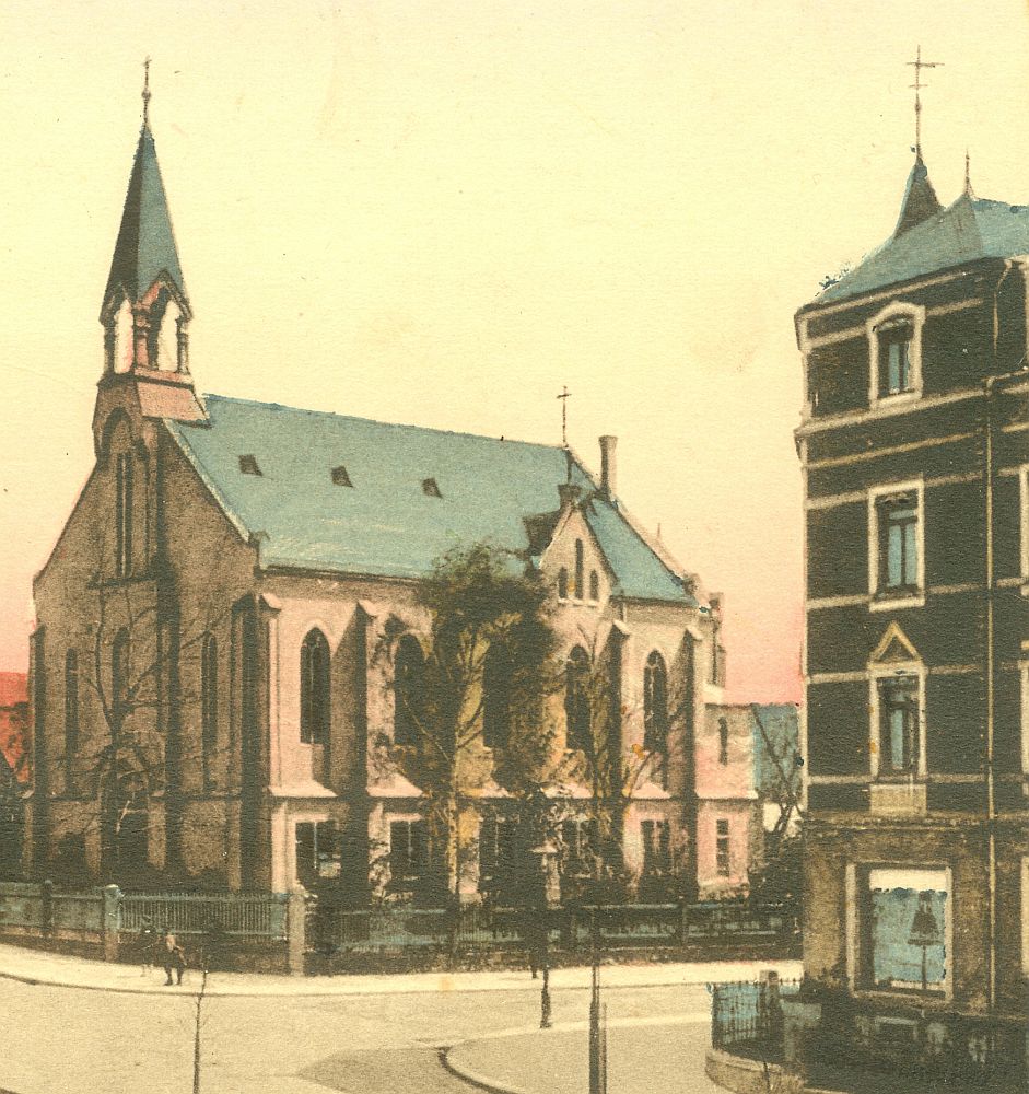 Dresdener Straße 33 (1905 - 1927 Fabrikstraße 15) / Straße des Friedens (Goldbachstraße) Radeberg Dresdener Straße 33 (1905 - 1927 Fabrikstraße 15) / Straße des Friedens (Goldbachstraße) Radeberg