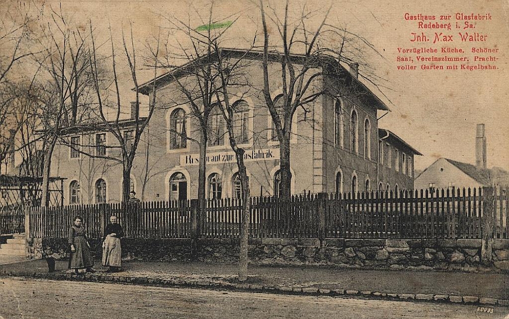 Dresdener Straße 34 (vor 1903 Fabrikstraße 23, 1903 - 1927 Fabrik-Straße 34) Radeberg Dresdener Straße 34 (vor 1903 Fabrikstraße 23, 1903 - 1927 Fabrik-Straße 34) Radeberg