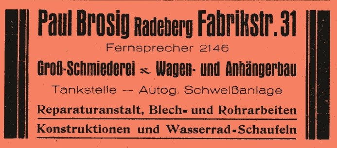 Dresdener Stra&szlig;e 49 (vor 1927 Fabrikstra&szlig;e 31)  Radeberg