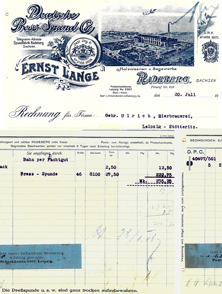 Dresdener Stra&szlig;e 75 (1905 bis 1927 Fabrikstra&szlig;e 57)  Radeberg