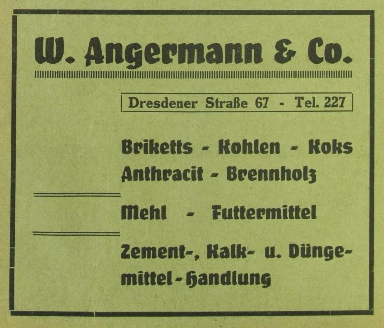 Dresdener Straße 67 (bis 1927 Fabrikstraße 49) Radeberg Dresdener Straße 67 (bis 1927 Fabrikstraße 49) Radeberg