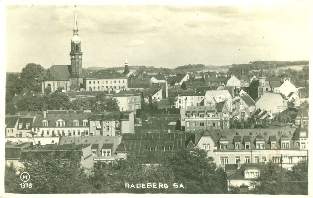 Dresdener Stra&szlig;e 2 (vor 1910 Dresdener Stra&szlig;e 22, 1910 - 1927 Dresdener Stra&szlig;e 42)  Radeberg