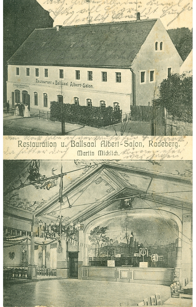 Dresdener Straße 22 (1886 Fabrikstraße 33, 1905 Fabrik-Straße 24, 1937 Dresdener Straße 22)  Radeberg