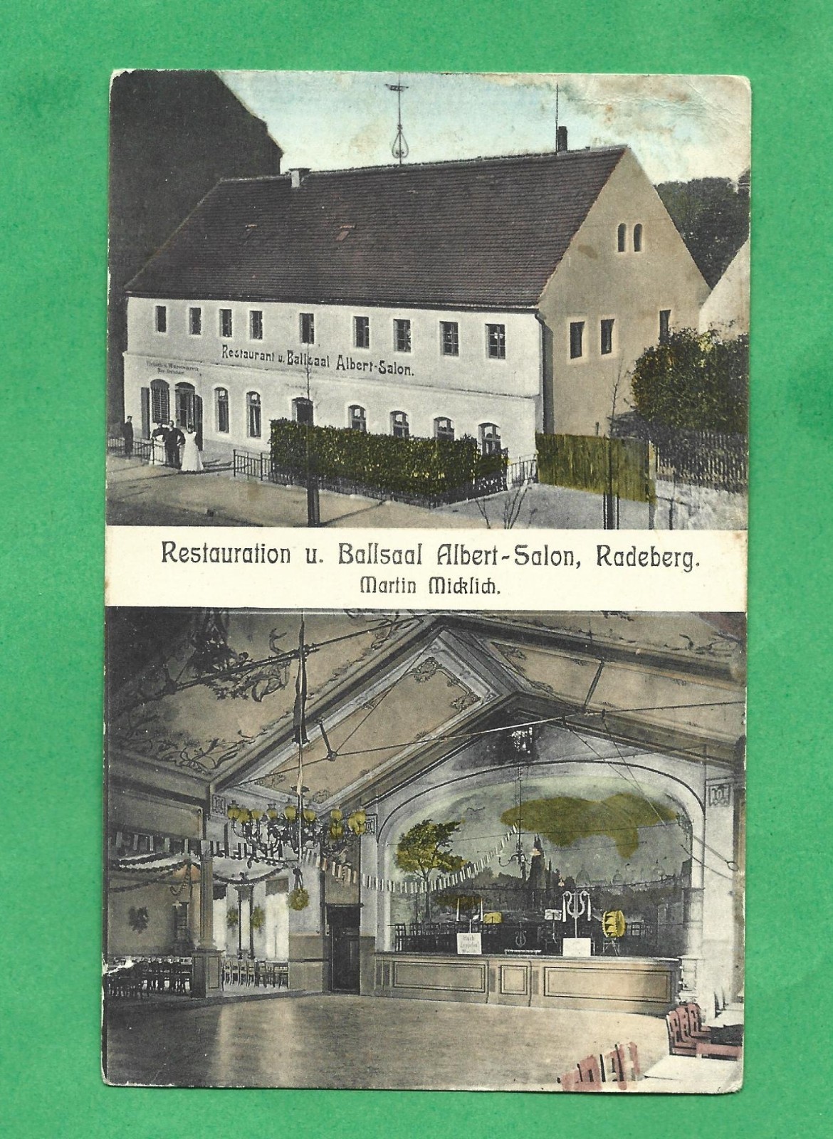 Dresdener Stra&szlig;e 22 (vor 1903 Fabrikstra&szlig;e 33, 1903 - 1927 Fabrikstra&szlig;e 24)  Radeberg
