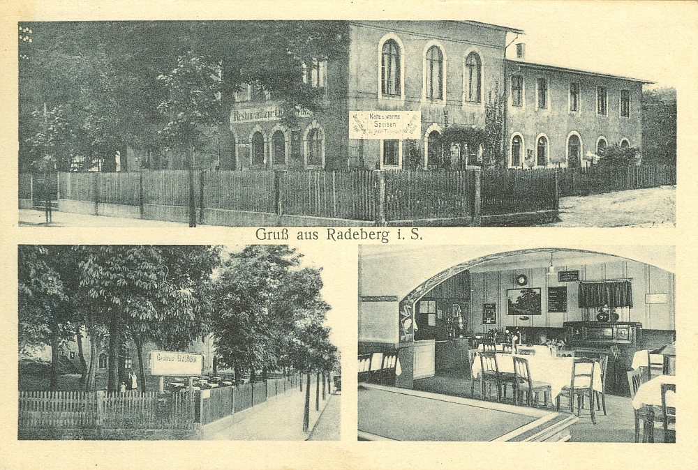 Dresdener Stra&szlig;e 34 (vor 1905 Fabrikstra&szlig;e 23, 1905 - 1927 Fabrik-Stra&szlig;e 34)  Radeberg