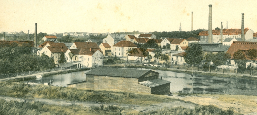 Dresdener Straße 41 (vor 1905 Fabrikstraße 9, 1905 - 1927 Fabrikstraße 23)  Radeberg