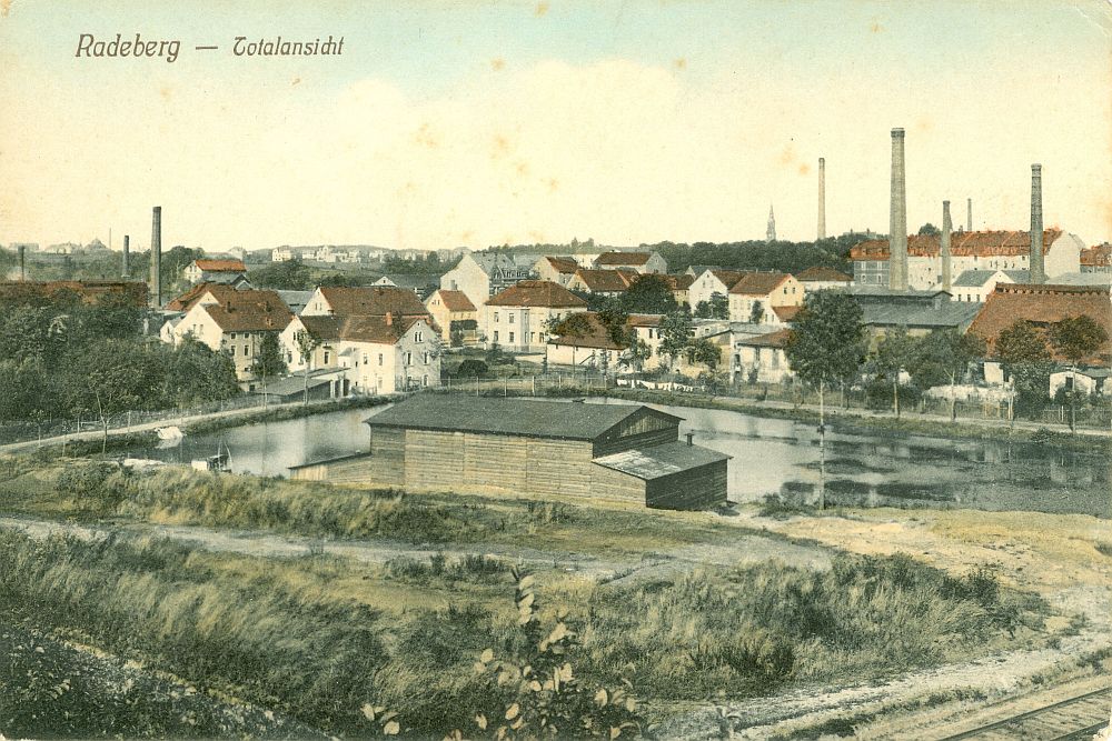 Dresdener Stra&szlig;e 41 (vor 1905 Fabrikstra&szlig;e 9, 1905 - 1927 Fabrikstra&szlig;e 23)  Radeberg