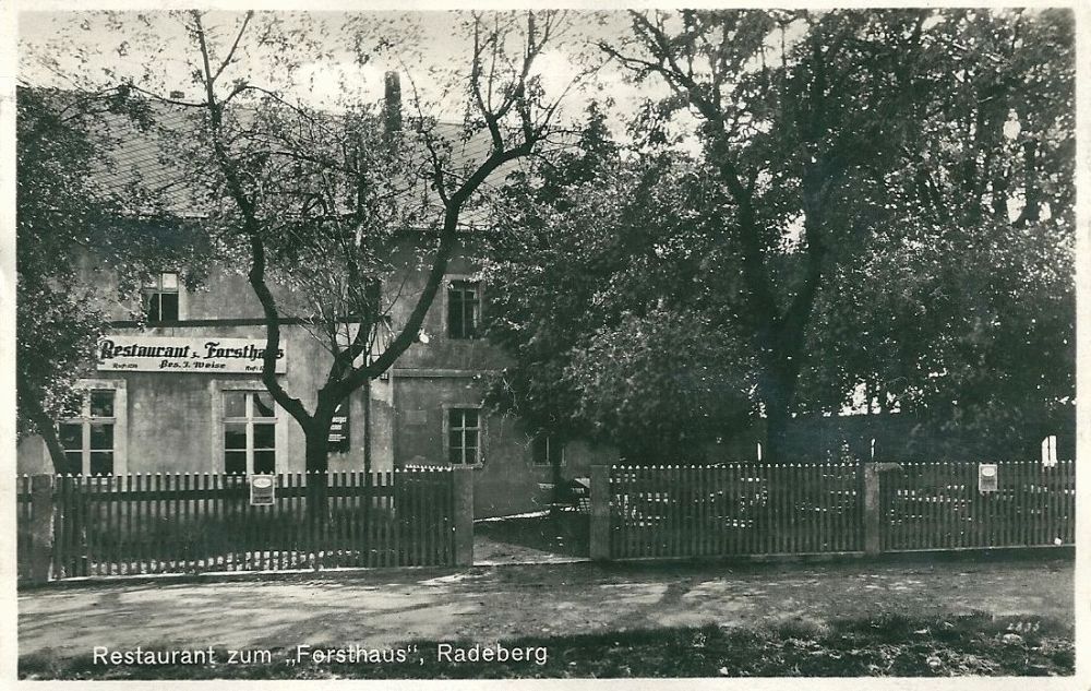 Forststra&szlig;e 31 (vor 1903 Forstweg 2)  Radeberg