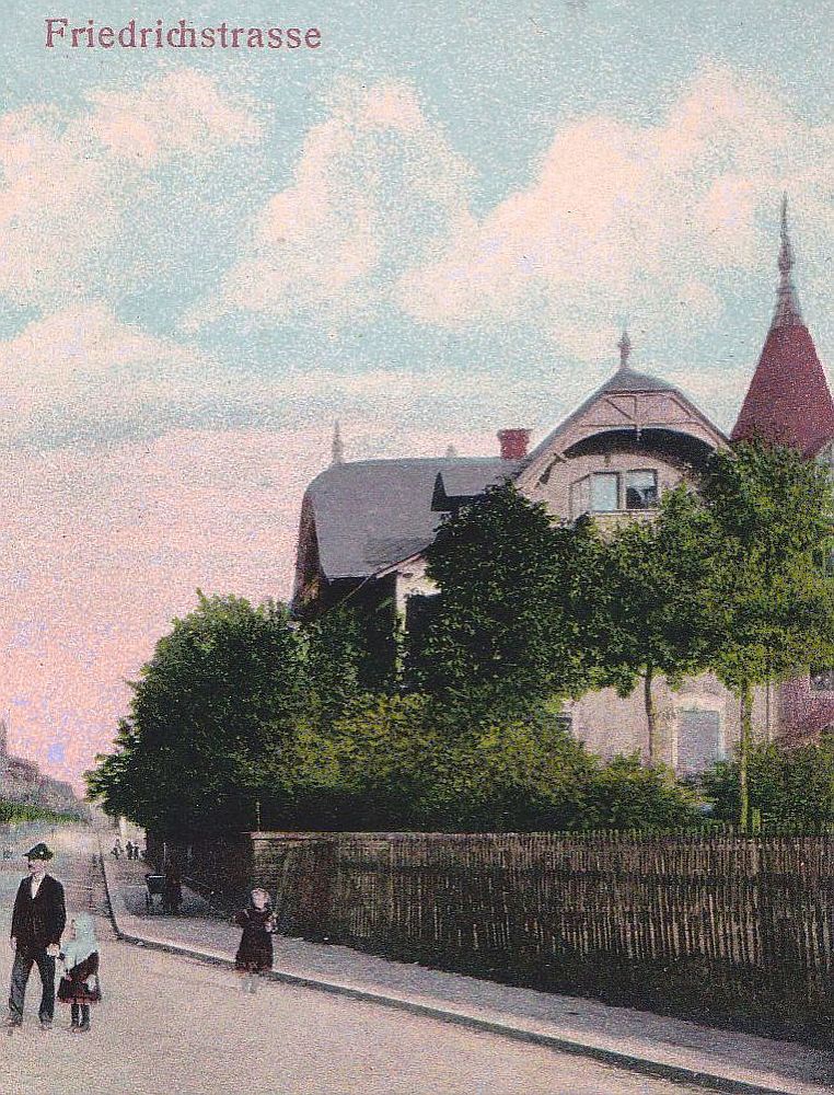 Dr. Rudolf-Friedrichs-Stra&szlig;e 24 (bis 1920 Lotzdorf 58P, 1920 - 1927 Friedrich-Stra&szlig;e 20, 1927 - 1945 Friedrichstra&szlig;e 24)  Radeberg