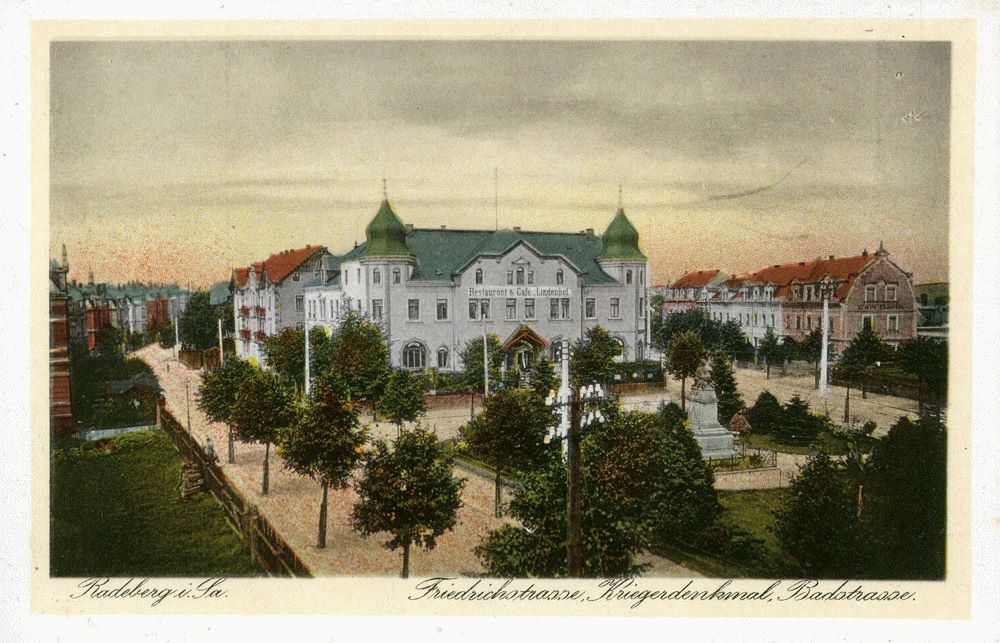 Dr. Rudolf-Friedrichs-Stra&szlig;e 32 (Friedrichstra&szlig;e 28) / Badstra&szlig;e  Radeberg