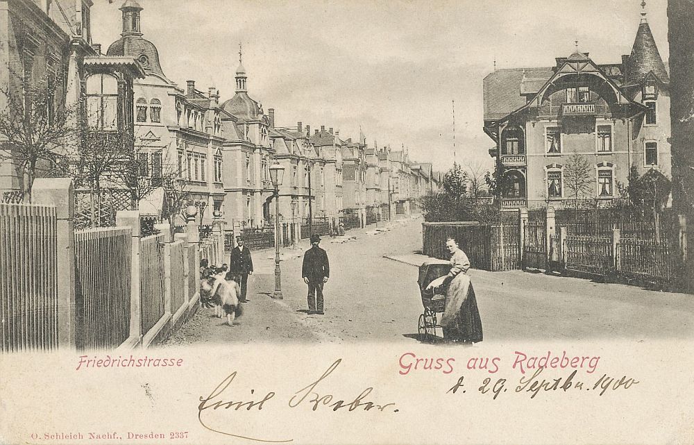 Dr. Rudolf-Friedrichs-Straße Ecke Weststraße Radeberg Dr. Rudolf-Friedrichs-Straße Ecke Weststraße Radeberg