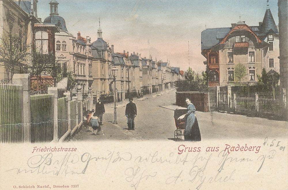 Dr. Rudolf-Friedrichs-Straße Ecke Weststraße Radeberg Dr. Rudolf-Friedrichs-Straße Ecke Weststraße Radeberg