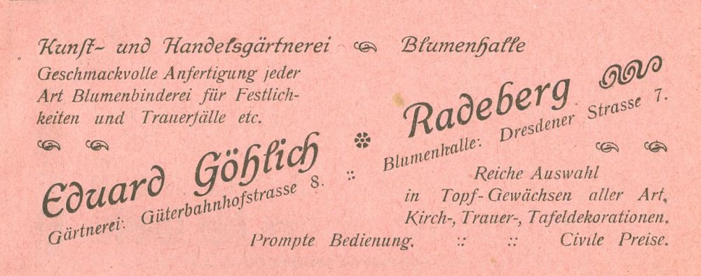 G&uuml;terbahnhofstra&szlig;e 8 (vor 1896 Sch&ouml;nfelder Stra&szlig;e 1, 1896 G&uuml;terbahnhofsta&szlig;e Cat.Nr. 290 O  Radeberg