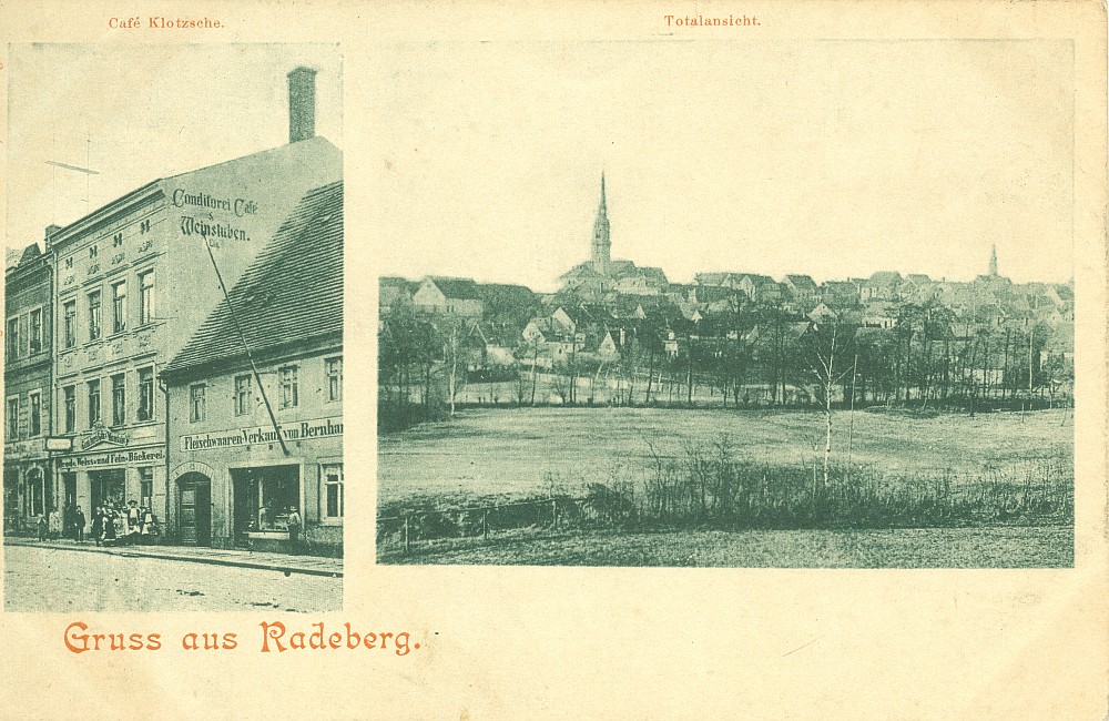 Hauptstra&szlig;e 3 (bis 1927 Hauptstra&szlig;e 2)  Radeberg