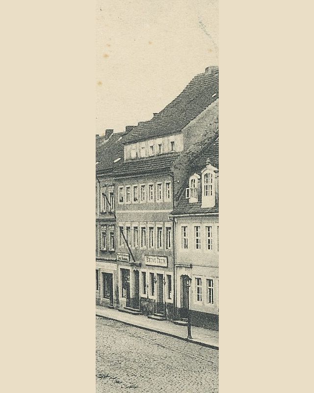 Hauptstra&szlig;e 4 (1787 HNr. 109, bis 1927 Hauptstra&szlig;e 21)  Radeberg
