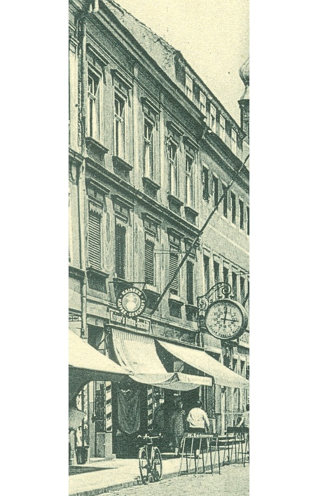 Hauptstra&szlig;e 6 (bis 1927 Hauptstra&szlig;e 20)  Radeberg