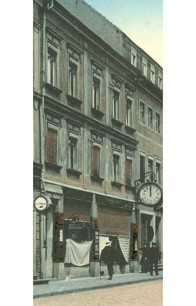 Hauptstra&szlig;e 6 (bis 1927 Hauptstra&szlig;e 20)  Radeberg