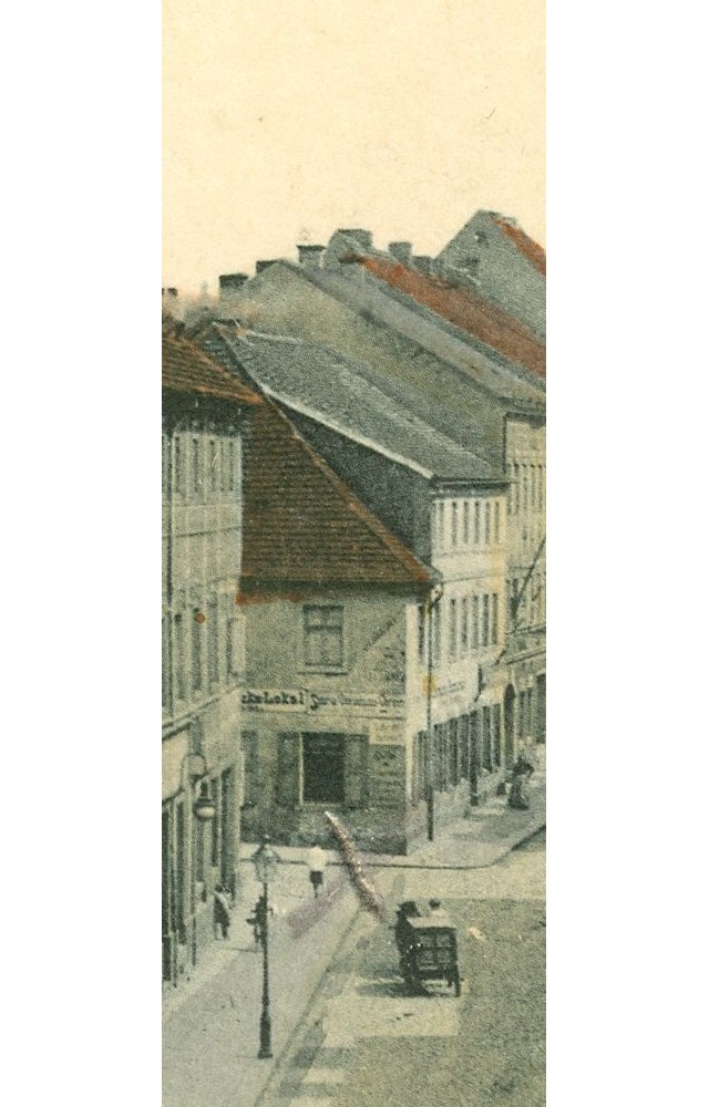 Hauptstraße 12 (1787 HNr. 105, bis 1927 Hauptstraße 17) / Kirchstraße Radeberg Hauptstraße 12 (1787 HNr. 105, bis 1927 Hauptstraße 17) / Kirchstraße Radeberg
