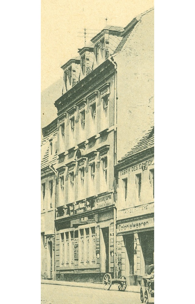 Hauptstraße 17 (1787 HNr. 82, bis 1927 Hauptstraße 9) Radeberg Hauptstraße 17 (1787 HNr. 82, bis 1927 Hauptstraße 9) Radeberg