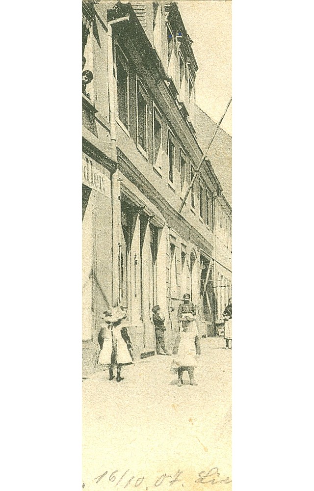 Hauptstra&szlig;e 18 (bis 1927 Hauptstra&szlig;e 14)  Radeberg