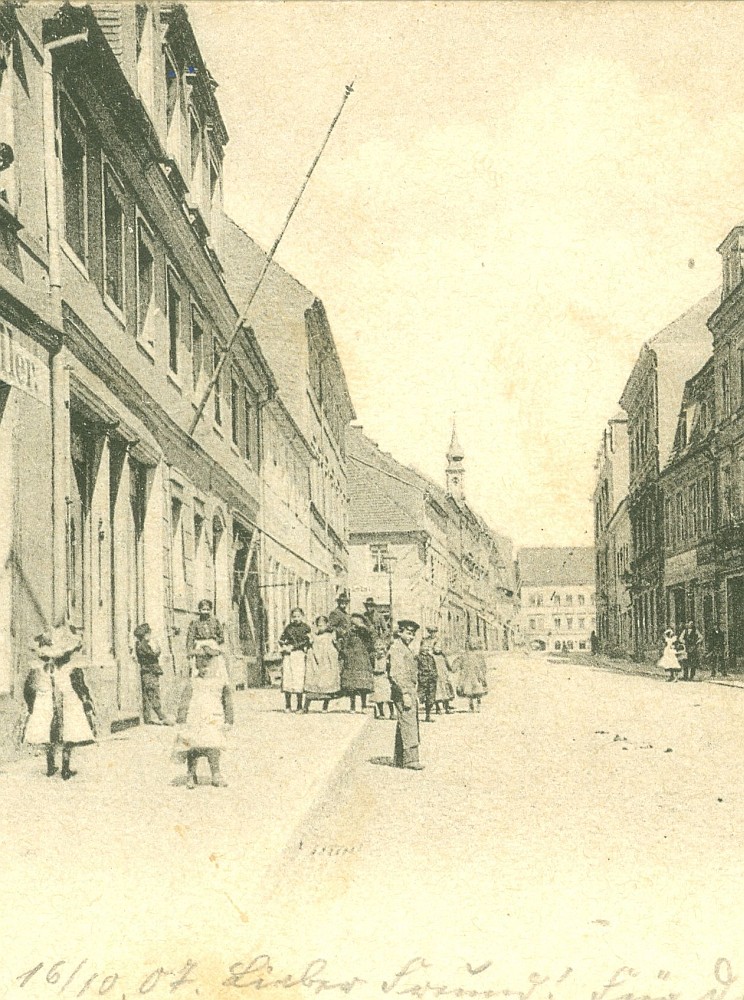 Hauptstra&szlig;e 18 (bis 1927 Hauptstra&szlig;e 14)  Radeberg