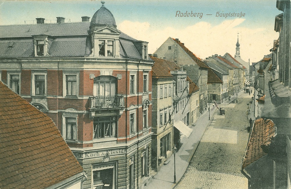 Hauptstraße 22 (1787 HNr. 90, bis 1927 Hauptstraße 12) Radeberg Hauptstraße 22 (1787 HNr. 90, bis 1927 Hauptstraße 12) Radeberg