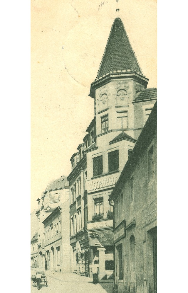 Hauptstraße 25 (-1910 Dresdener Straße 2, 1910-27 Dresdener Straße 3) / Freudenberg Radeberg Hauptstraße 25 (-1910 Dresdener Straße 2, 1910-27 Dresdener Straße 3) / Freudenberg Radeberg