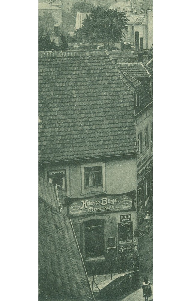 Hauptstra&szlig;e 31 (bis 1910 Dresdener Stra&szlig;e 5, 1910 - 1927 Dresdener Stra&szlig;e 9)  Radeberg