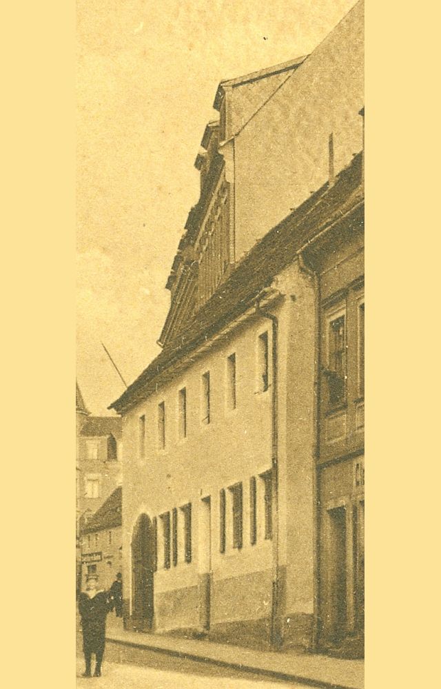 Hauptstra&szlig;e 49 (vor 1910 Dresdener Stra&szlig;e 14, 1910 - 1927 Dresdener Stra&szlig;e 27)  Radeberg